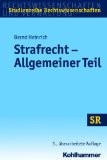 Strafrecht - Allgemeiner Teil