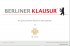 Berliner Klausur©