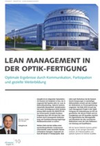 Lean Management in der Optik-Fertigung