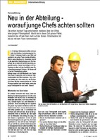 Personalführung: Worauf junge Chefs achten sollten