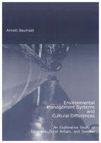 Environmental Management Systems and Cultural Differences