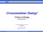 Crossmedialer Dialog
