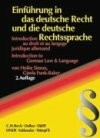 Einführung in das deutsche Recht und in die deutsche Rechtssprache