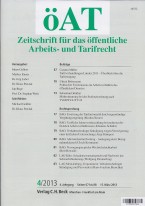 Politischer Extremismus im Arbeitsverhältnis des öffentlichen Dienstes