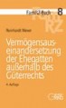 Vermögensauseinandersetzung der Ehegatten außerhalb des Güterrechts