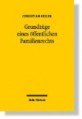 Grundzüge eines öffentlichen Familienrechts